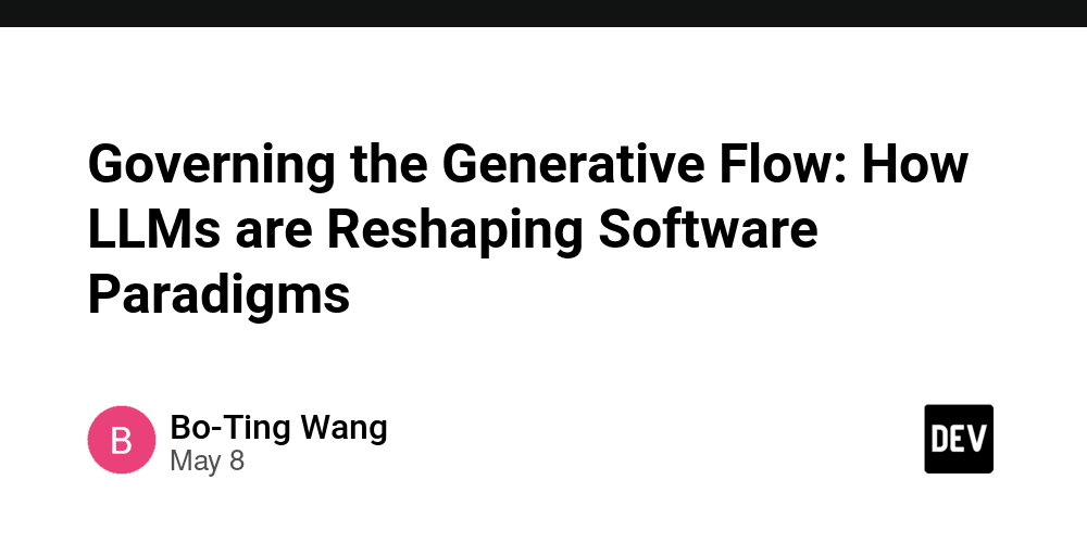 Gerenciando o Fluxo Generativo: Como os LLMs Estão Remodelando Paradigmas de Software