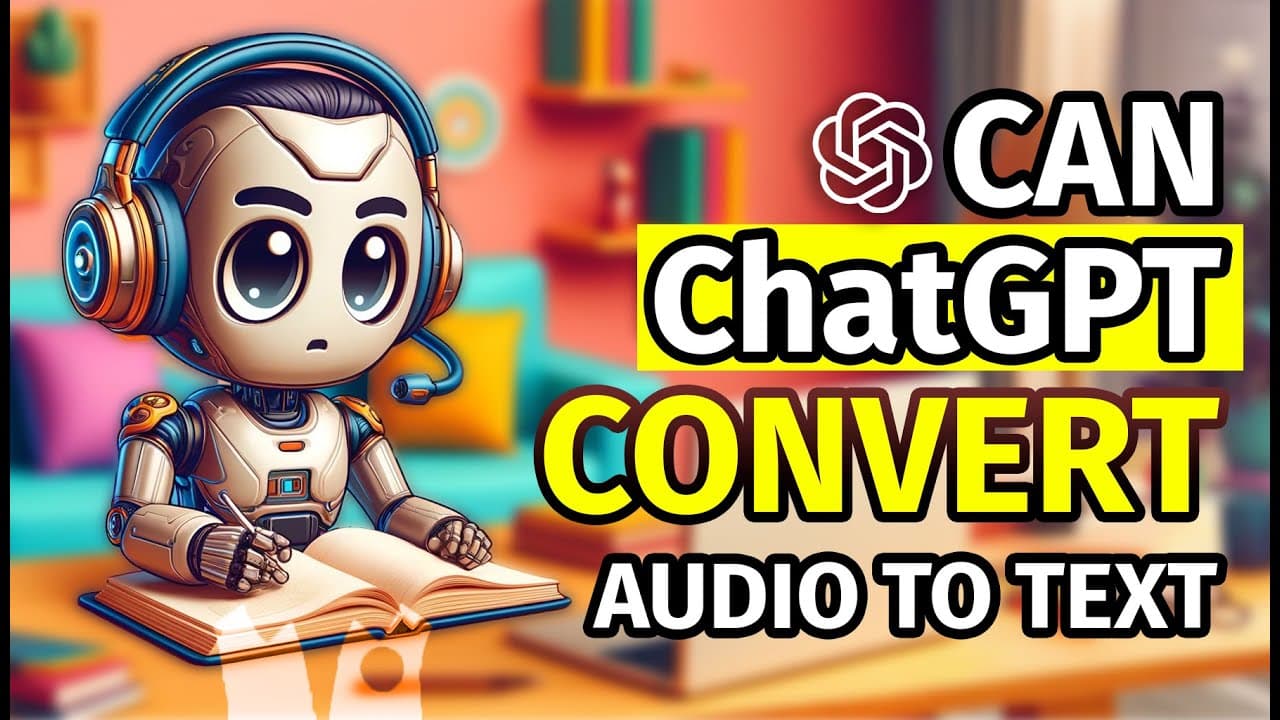 O ChatGPT Pode Converter Áudio em Texto? Desvendando a Verdade