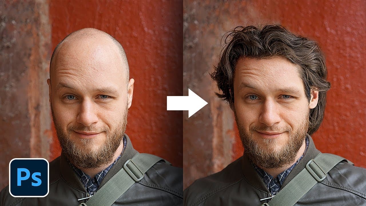 Transplante Capilar Digital: Como Adicionar Cabelo de Forma Realista no Photoshop