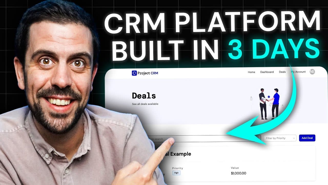 Como Construir uma Plataforma CRM em 3 Dias com Ferramentas No-Code: Um Guia Prático