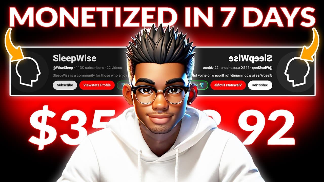 O Segredo do SleepWise: Como Criar Vídeos Hipnóticos para YouTube com IA que Cativam e Monetizam
