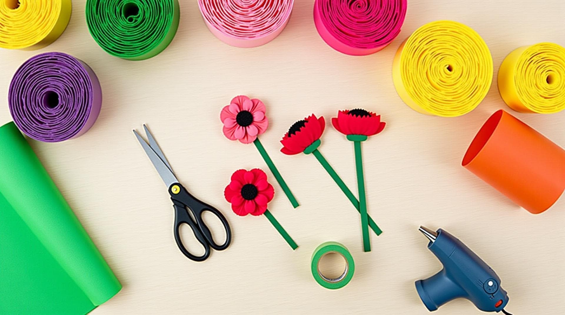 Como Fazer Flor de Papel Crepom: Guia Completo para Criar Arranjos Incríveis