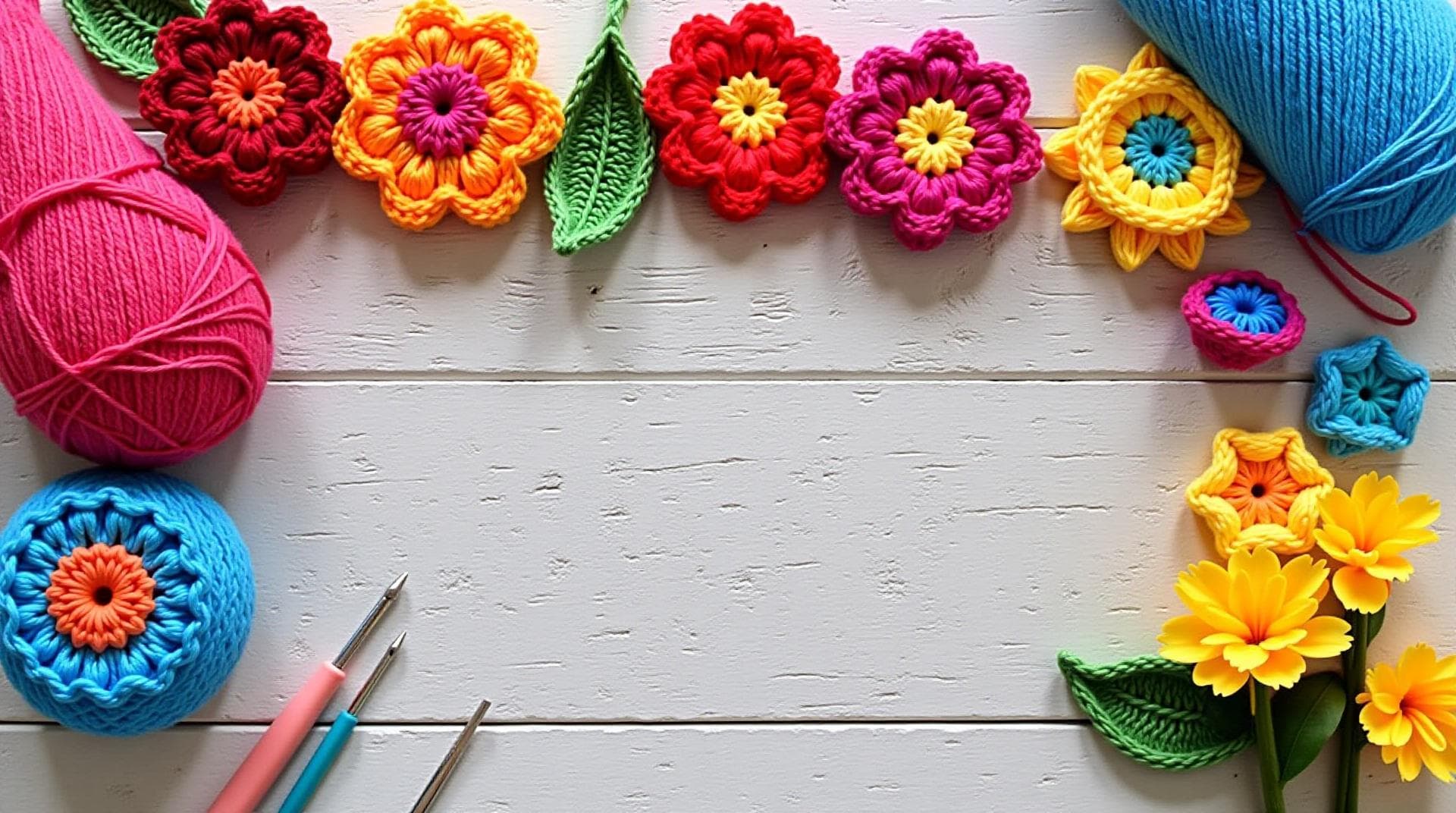 Flores de Crochê: Um Guia Detalhado para Criar Peças Encantadoras