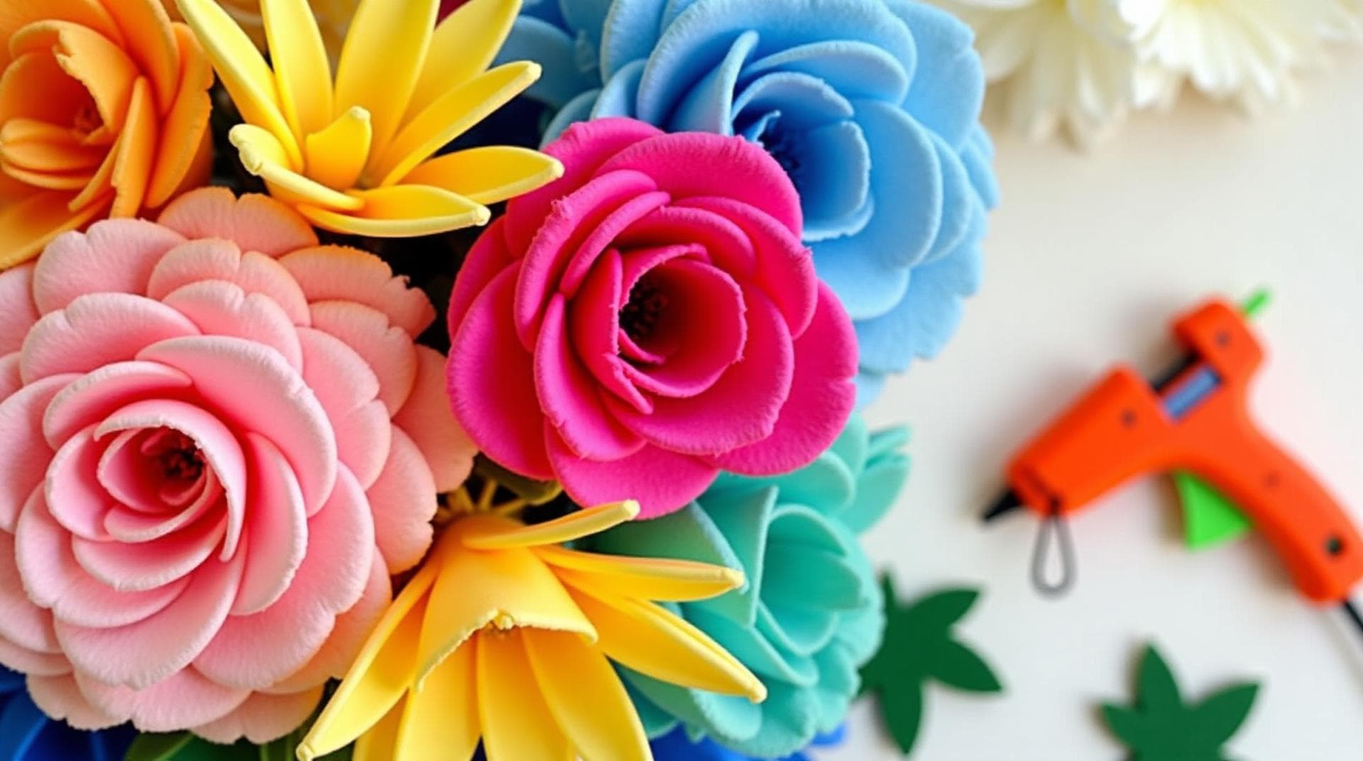 Como Fazer Flores de E.V.A.: Um Guia Completo para Iniciantes e Artesãos Experientes