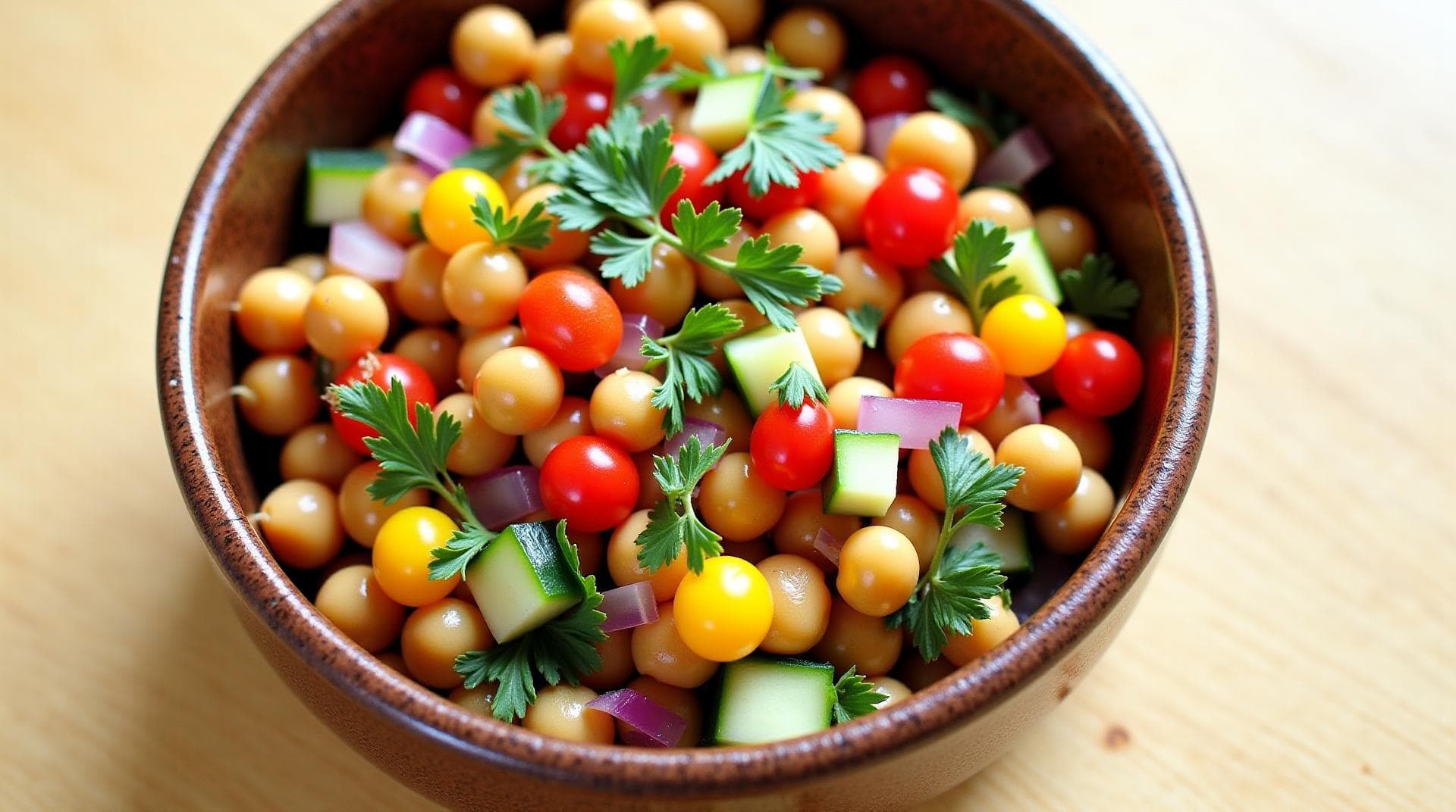 Salada de Grão de Bico: Uma Delícia Versátil e Nutritiva para Sua Mesa