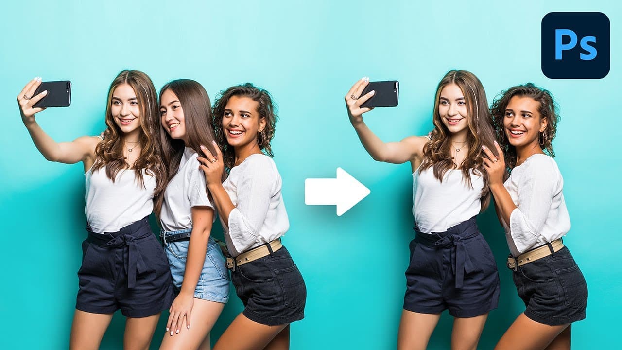 Como Remover Pessoas de Fotos em Grupo no Photoshop: Guia Completo