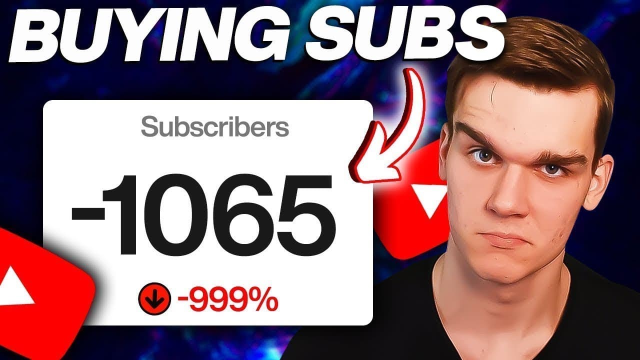 Comprar Inscritos no YouTube: O Experimento Chocante e Por Que Você Deve Evitar a Todo Custo