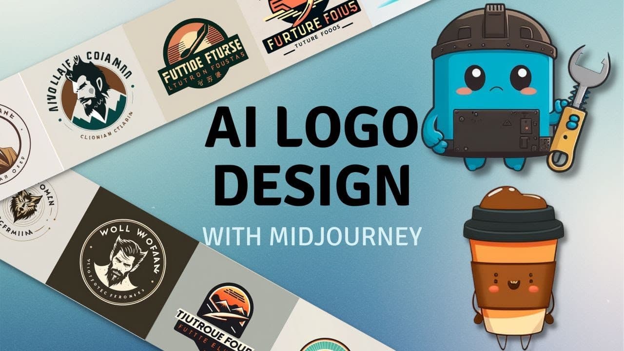 Crie Logos Incríveis com Inteligência Artificial: Guia Completo de Midjourney e Canva