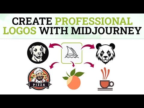 Crie Logos Profissionais com Midjourney: Guia Completo de IA para Design