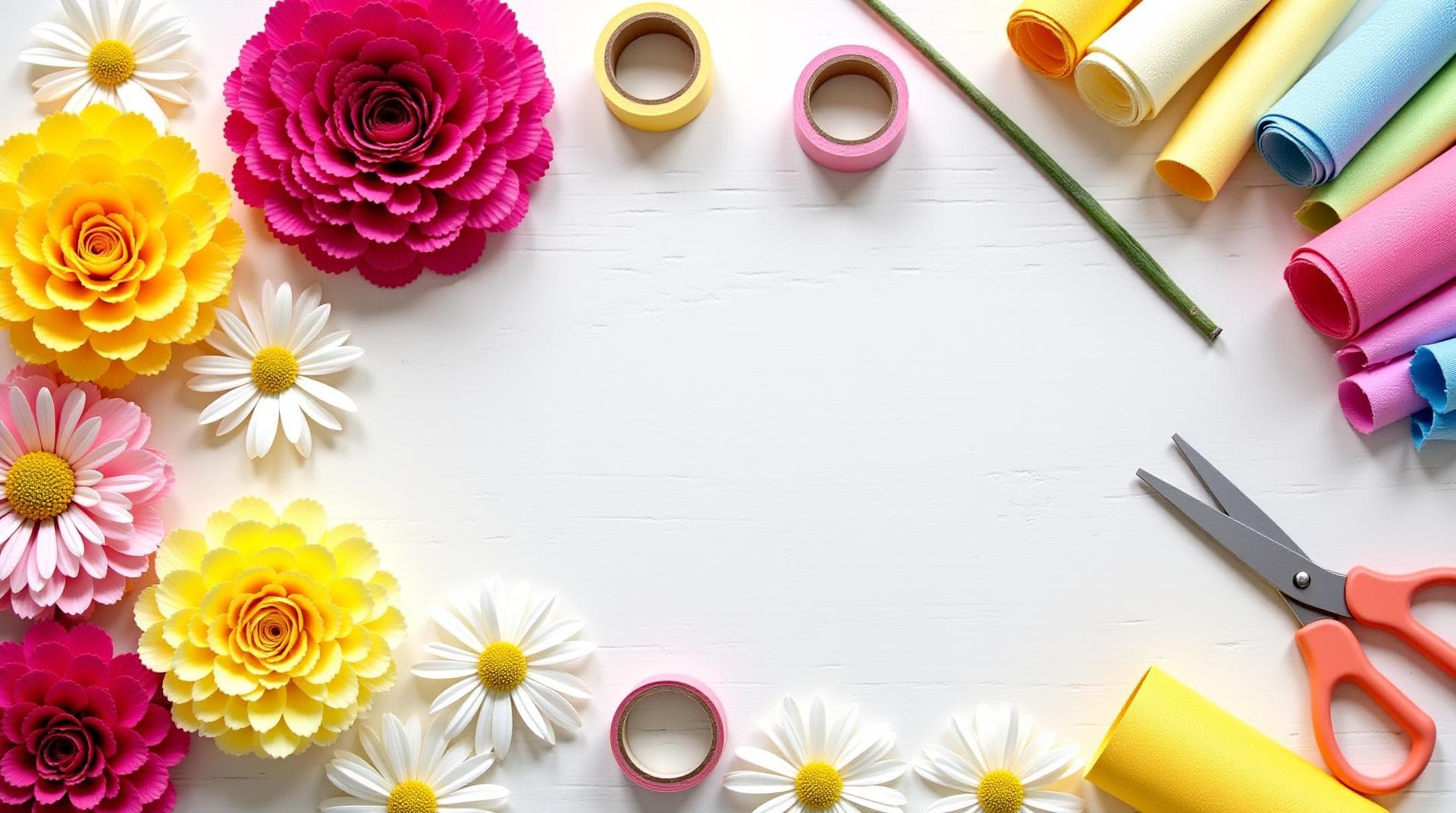 Flores de Papel Crepom Como Fazer: Guia Completo para Criar Belezas Duradouras
