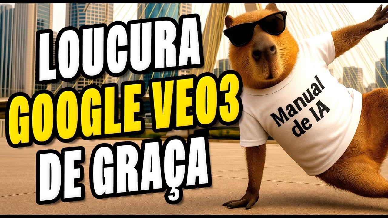 Google Veo 3 Grátis: Teste a Revolucionária IA de Vídeo do Google por 1 Mês!