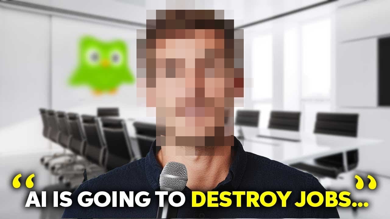 IA e o Futuro Sombrio do Emprego: A Controvérsia do CEO da Duolingo e a Realidade da Automação