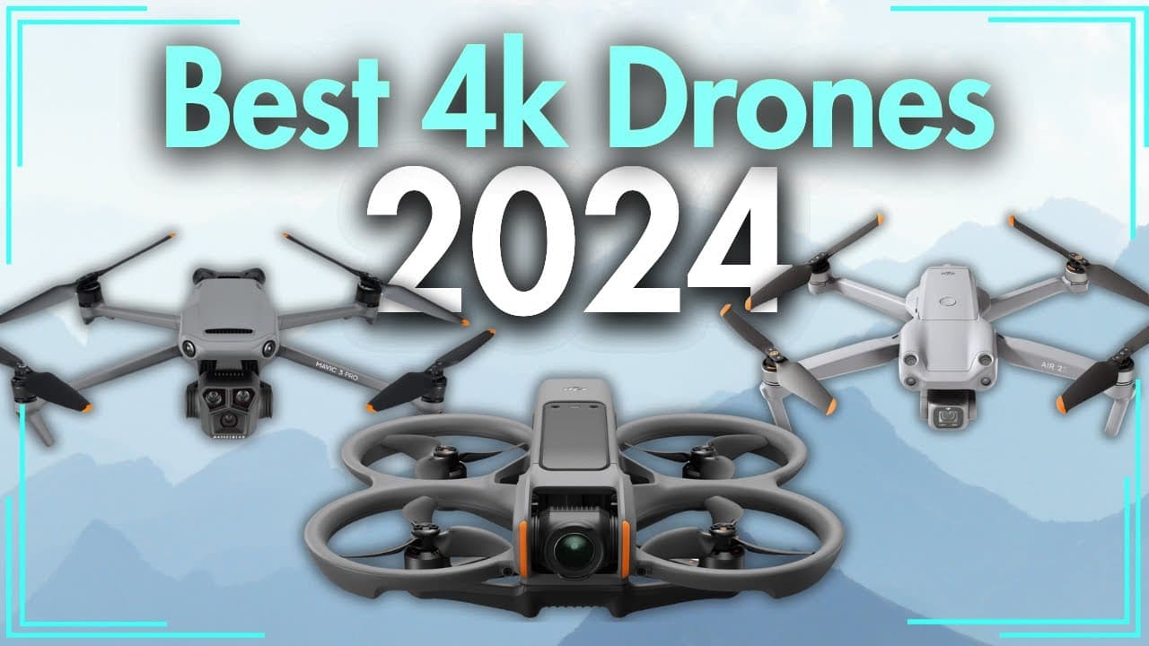 Melhores Drones 4K em 2024: Guia Completo para Capturas Aéreas Incríveis