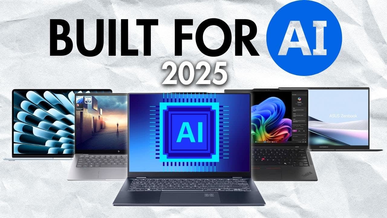 Os Melhores Laptops com Inteligência Artificial para 2025: Uma Nova Era da Computação Pessoal