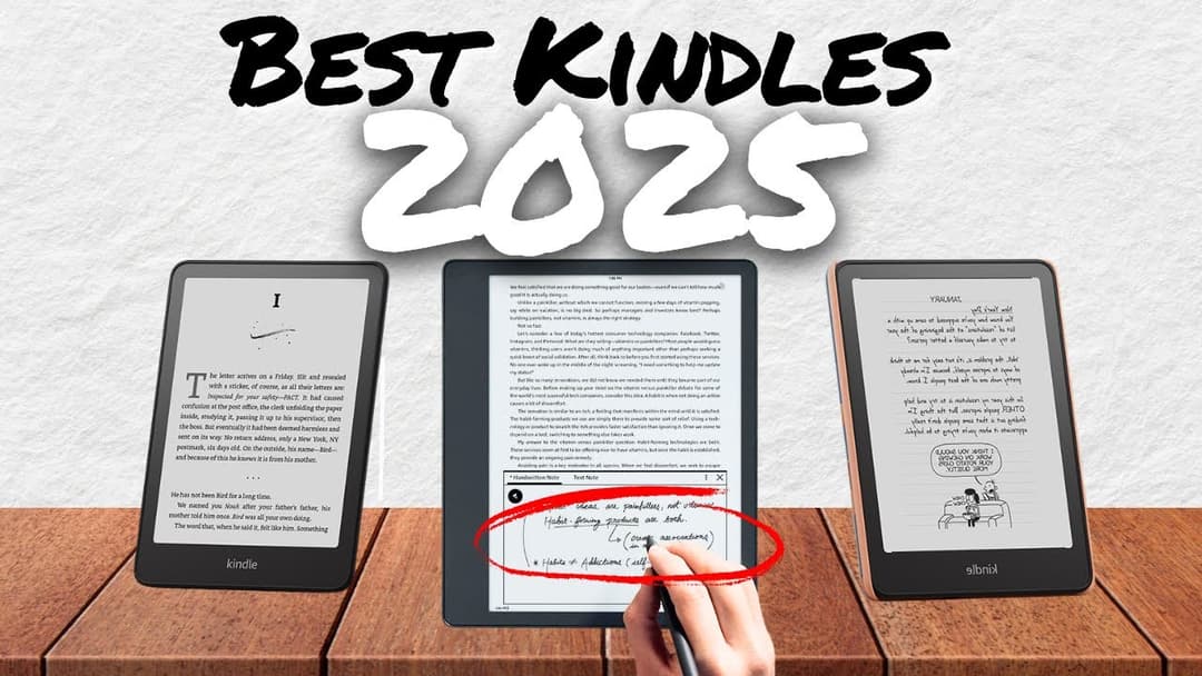 Melhores Leitores Kindle para 2025: Um Guia Completo para Encontrar o Seu