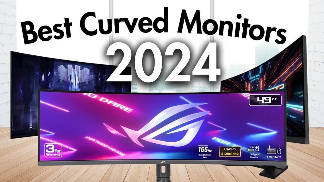 Os 5 Melhores Monitores Curvos de 2024: Imersão e Produtividade em Outro Nível