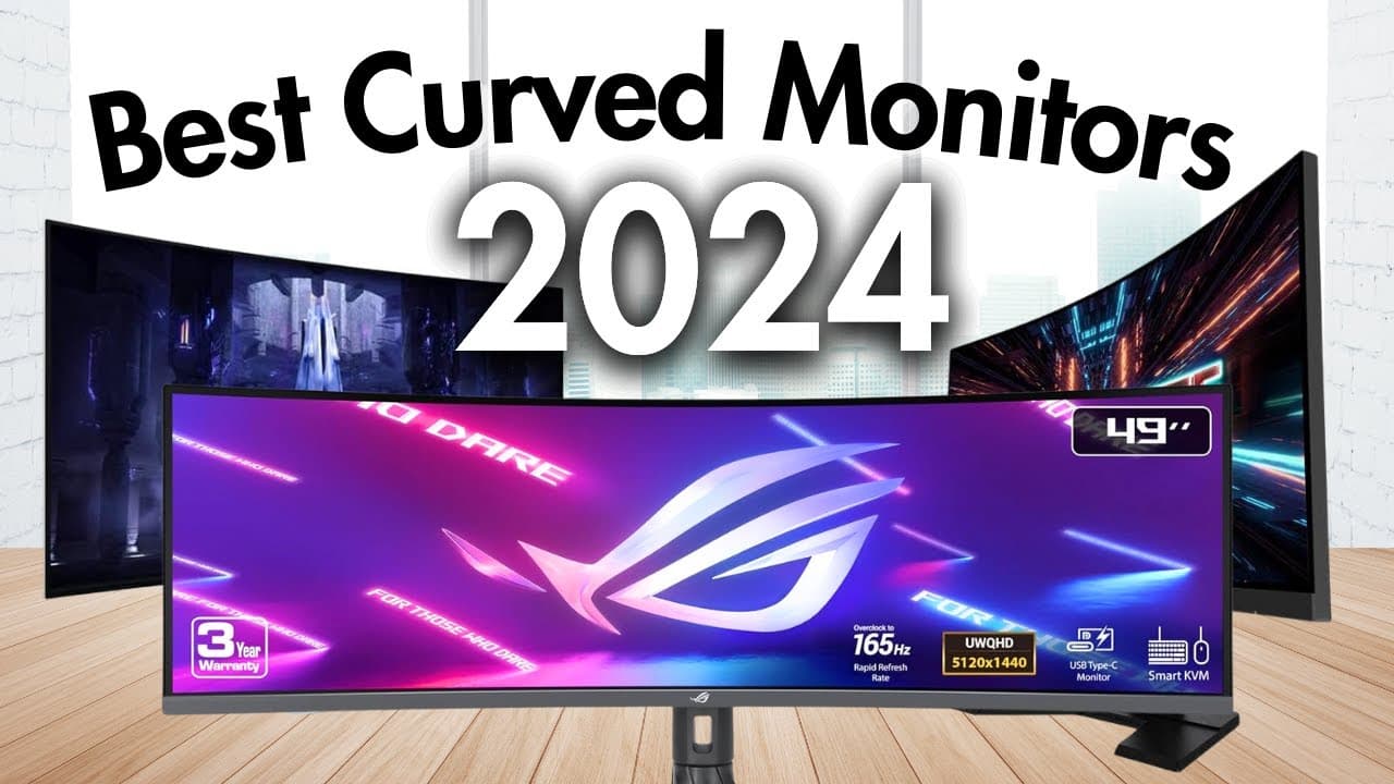 Os 5 Melhores Monitores Curvos de 2024: Imersão e Produtividade em Outro Nível
