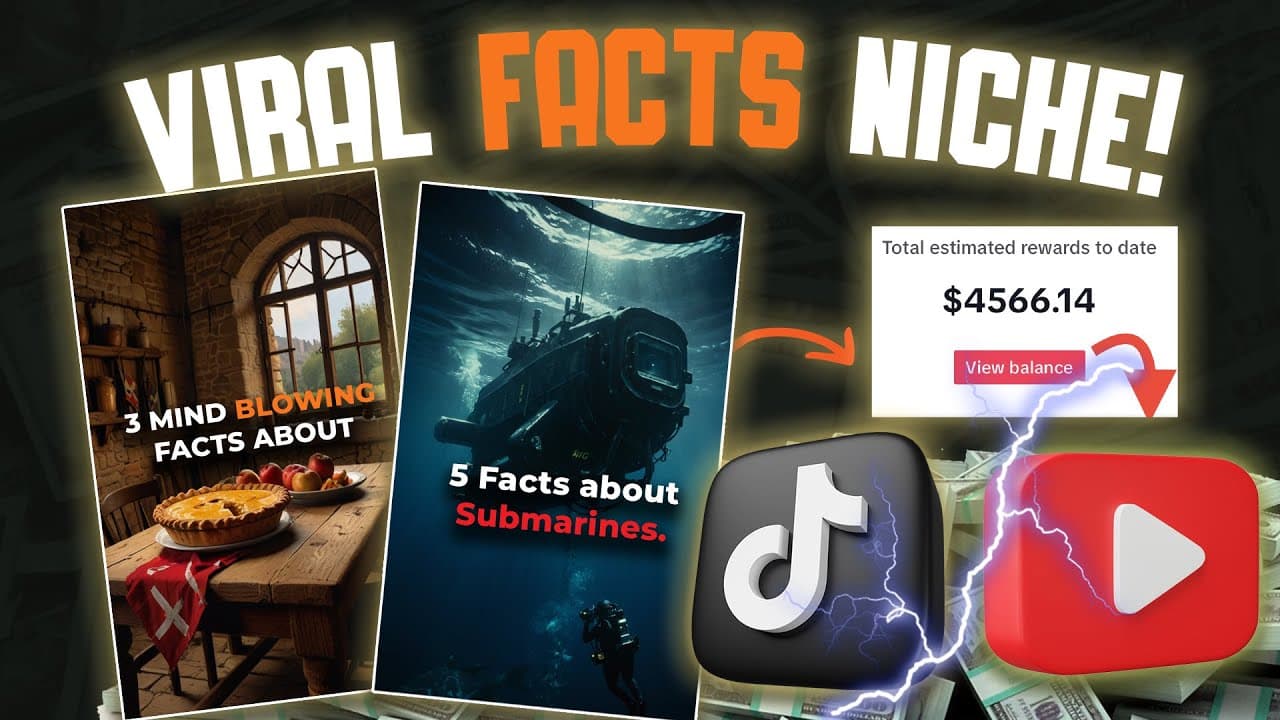Nicho de Curiosidades: Como Criar Vídeos Virais para TikTok e YouTube e Monetizar