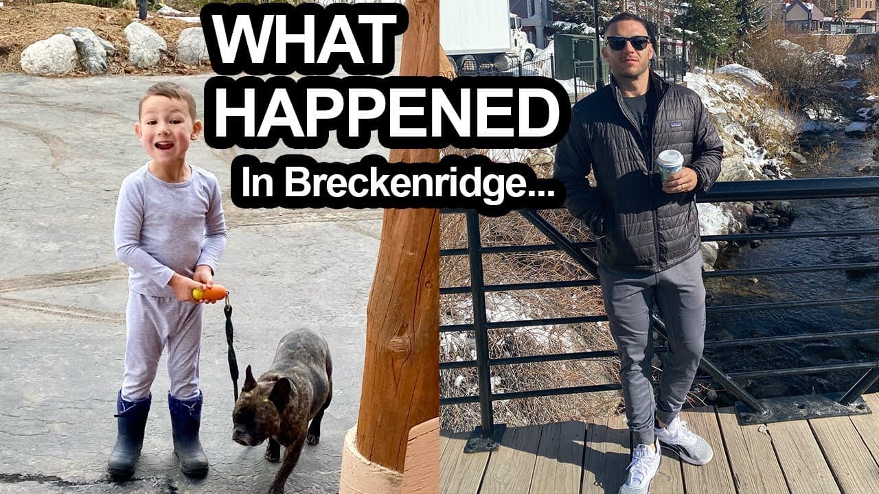 Aventura em Família na Neve: O Vlog de Nick Ponte em Breckenridge, Colorado