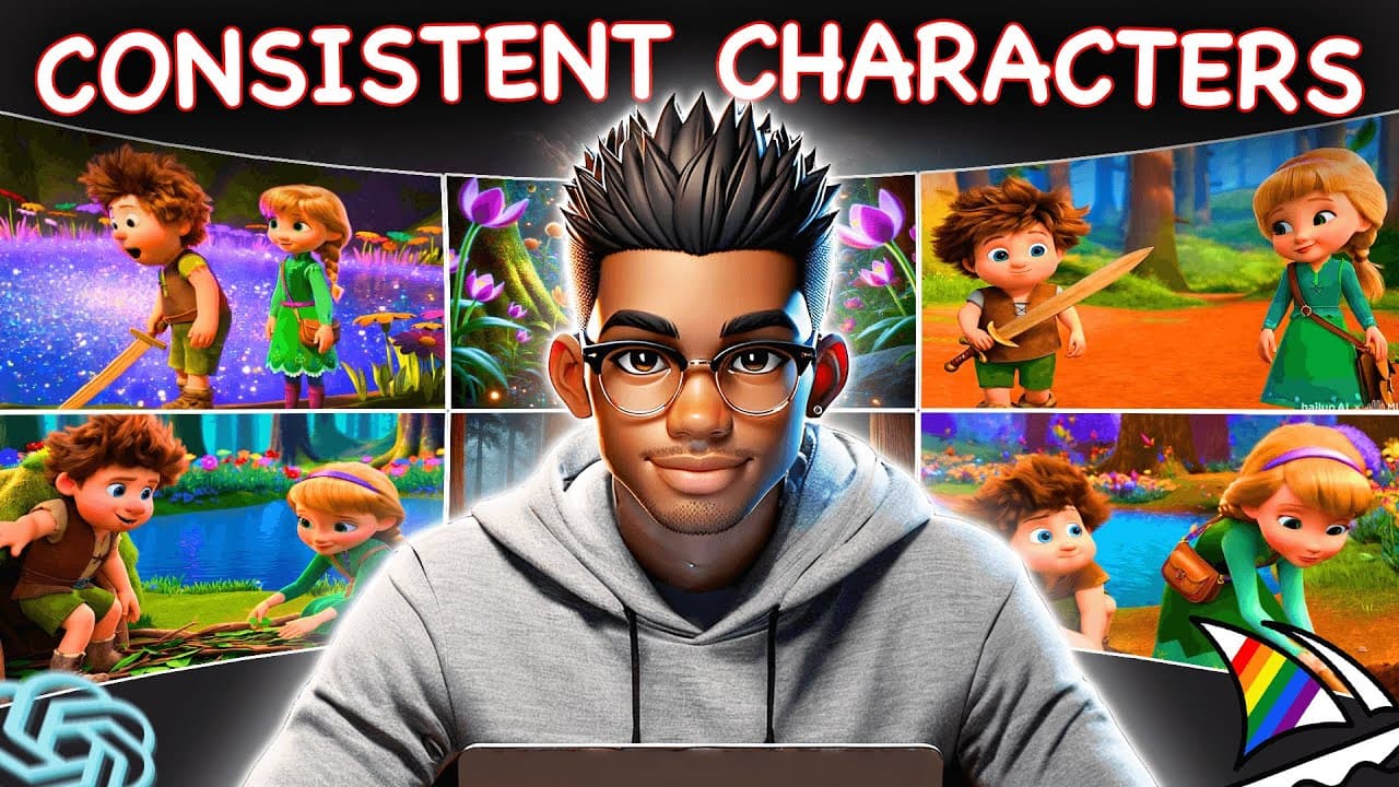 Personagens Consistentes em Vídeos de IA: Guia Completo com ChatGPT e Minimax