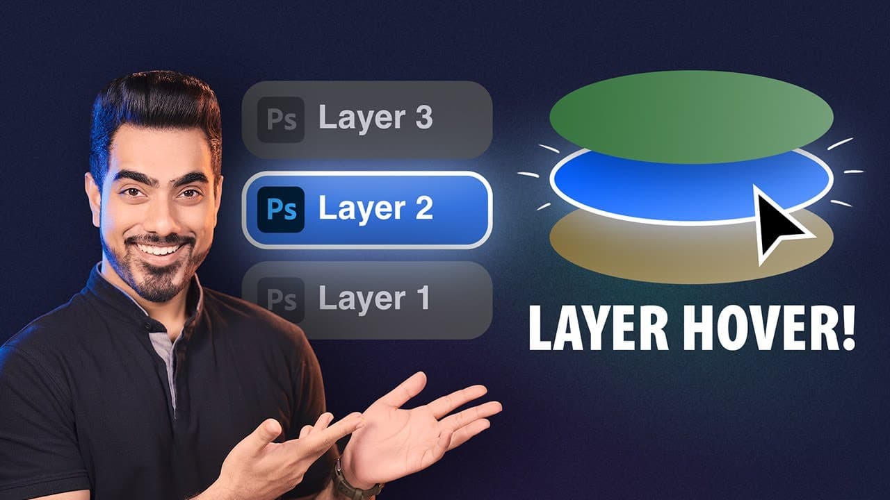 Photoshop Beta Inova com Hover Layer Bounds: Seleção de Camadas Mais Inteligente e Precisa