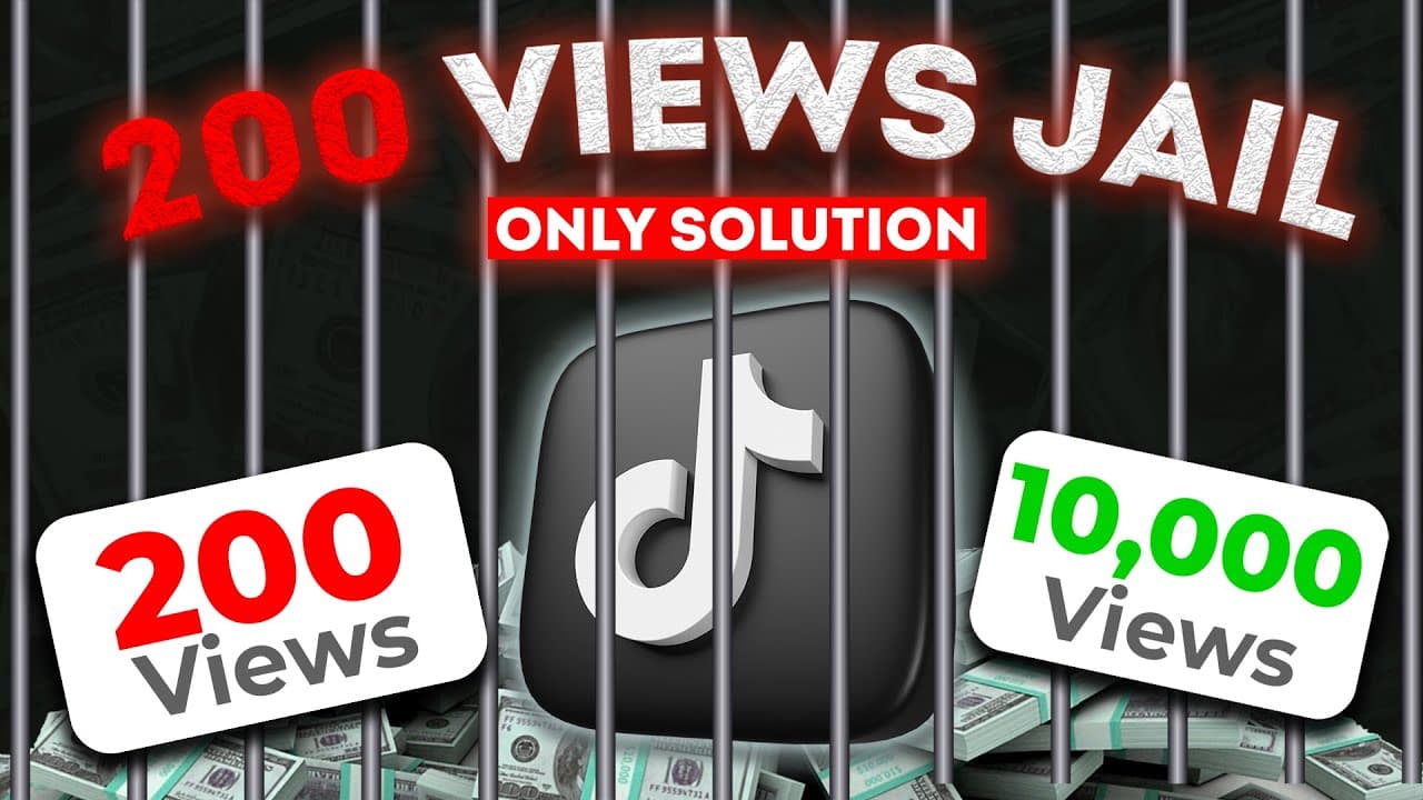 Seus Vídeos do TikTok Estão Presos em 200 Visualizações? Desvende o "Cárcere das 200 Views" e Alcance o Sucesso!