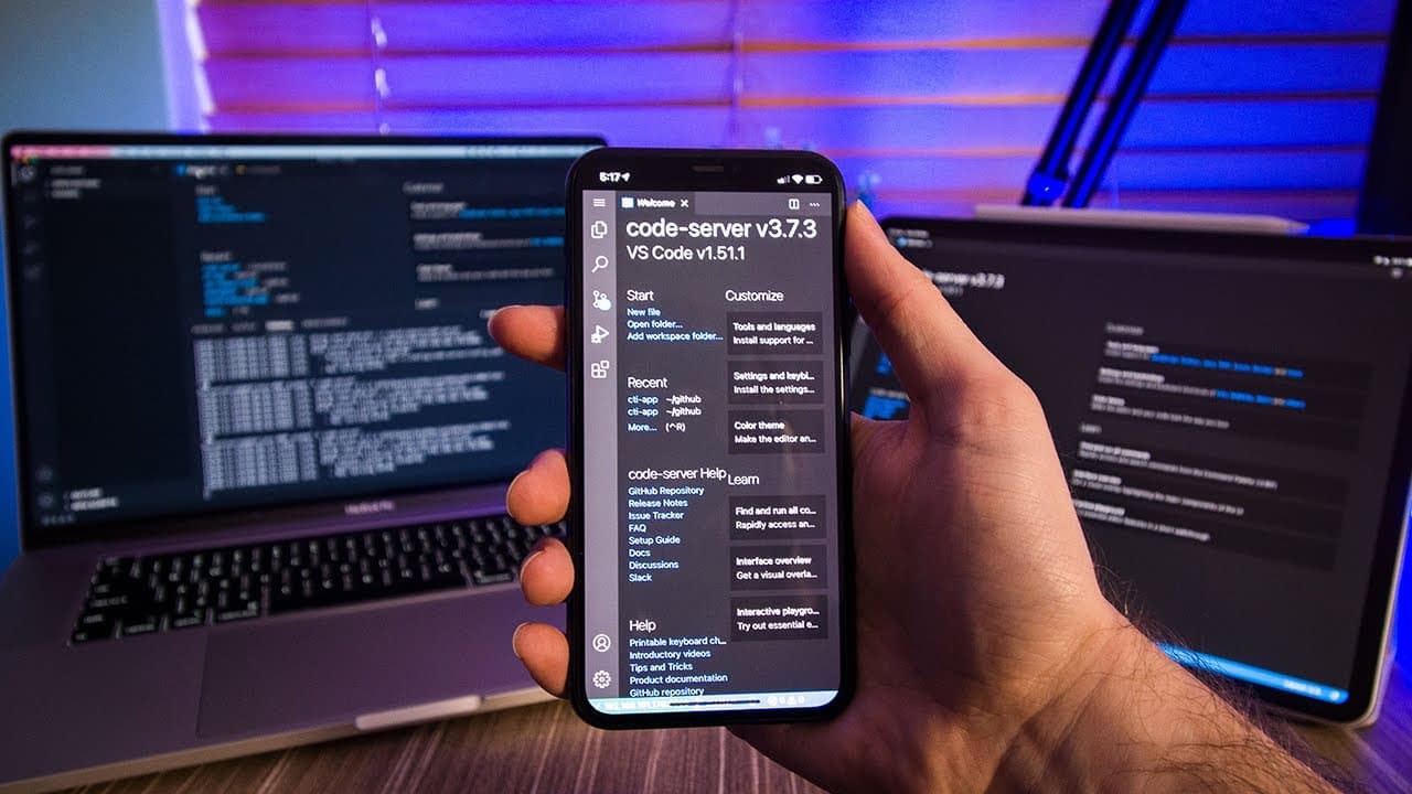 VS Code no Celular: Transforme seu Smartphone ou Tablet em um Ambiente de Desenvolvimento Completo