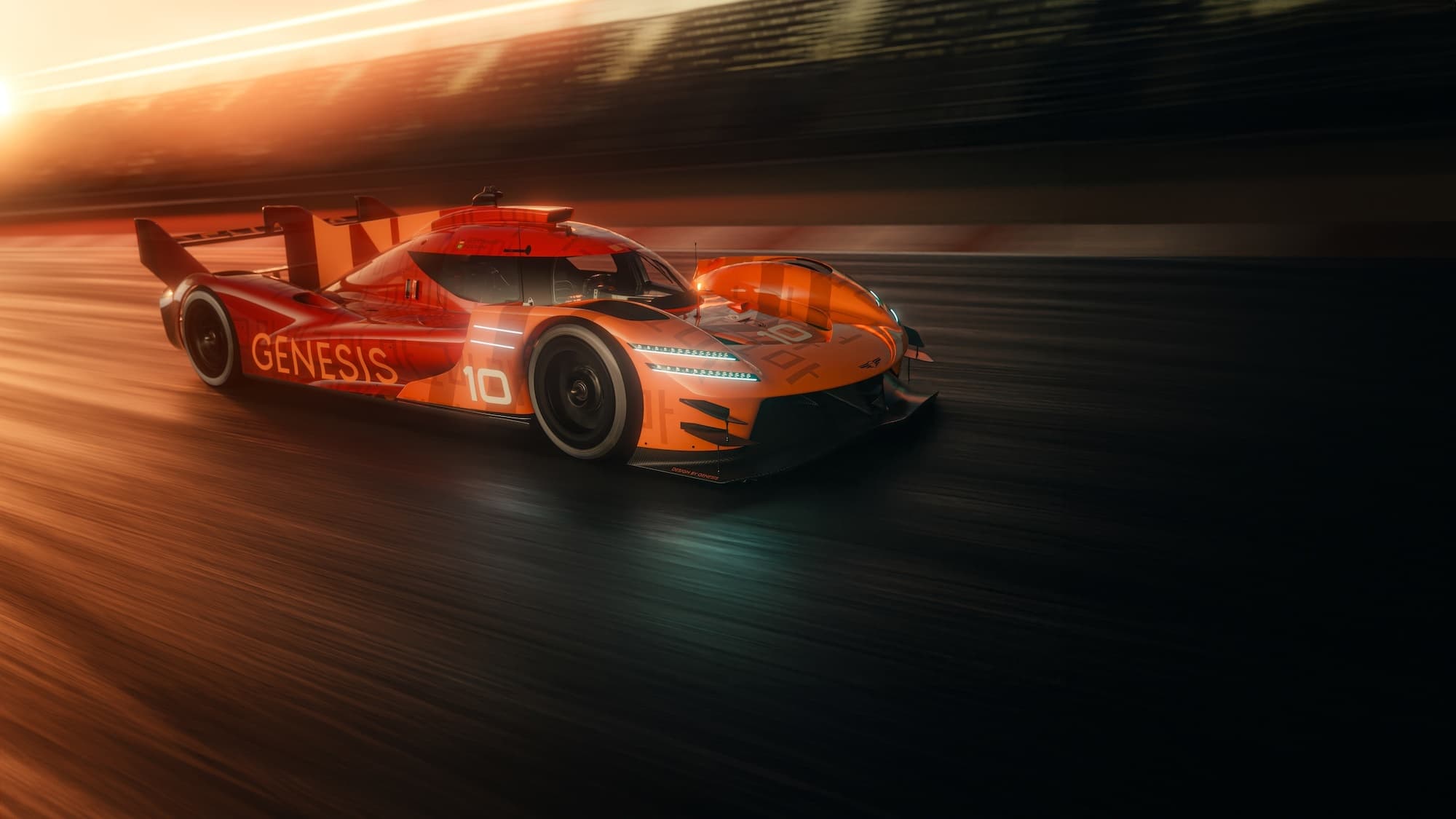 Genesis GMR-001: A Besta Laranja da Genesis Rumo a Le Mans