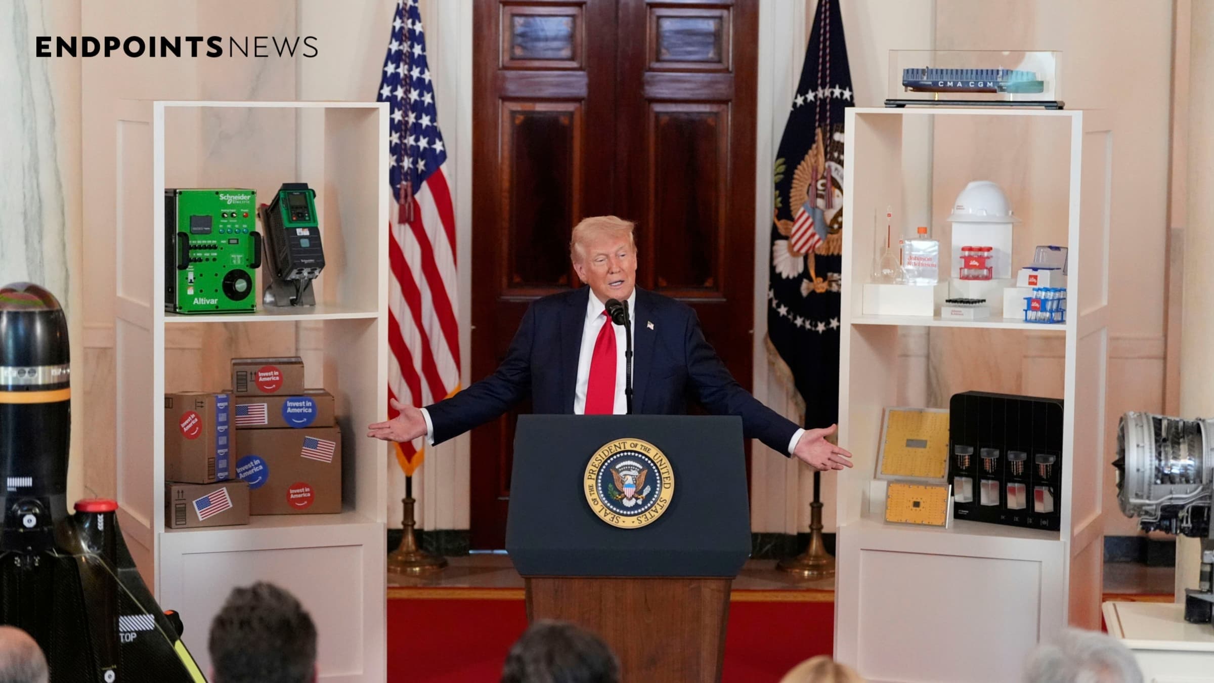 Farmacêuticas se opõem ao plano de Trump para preços de 'nação mais favorecida'