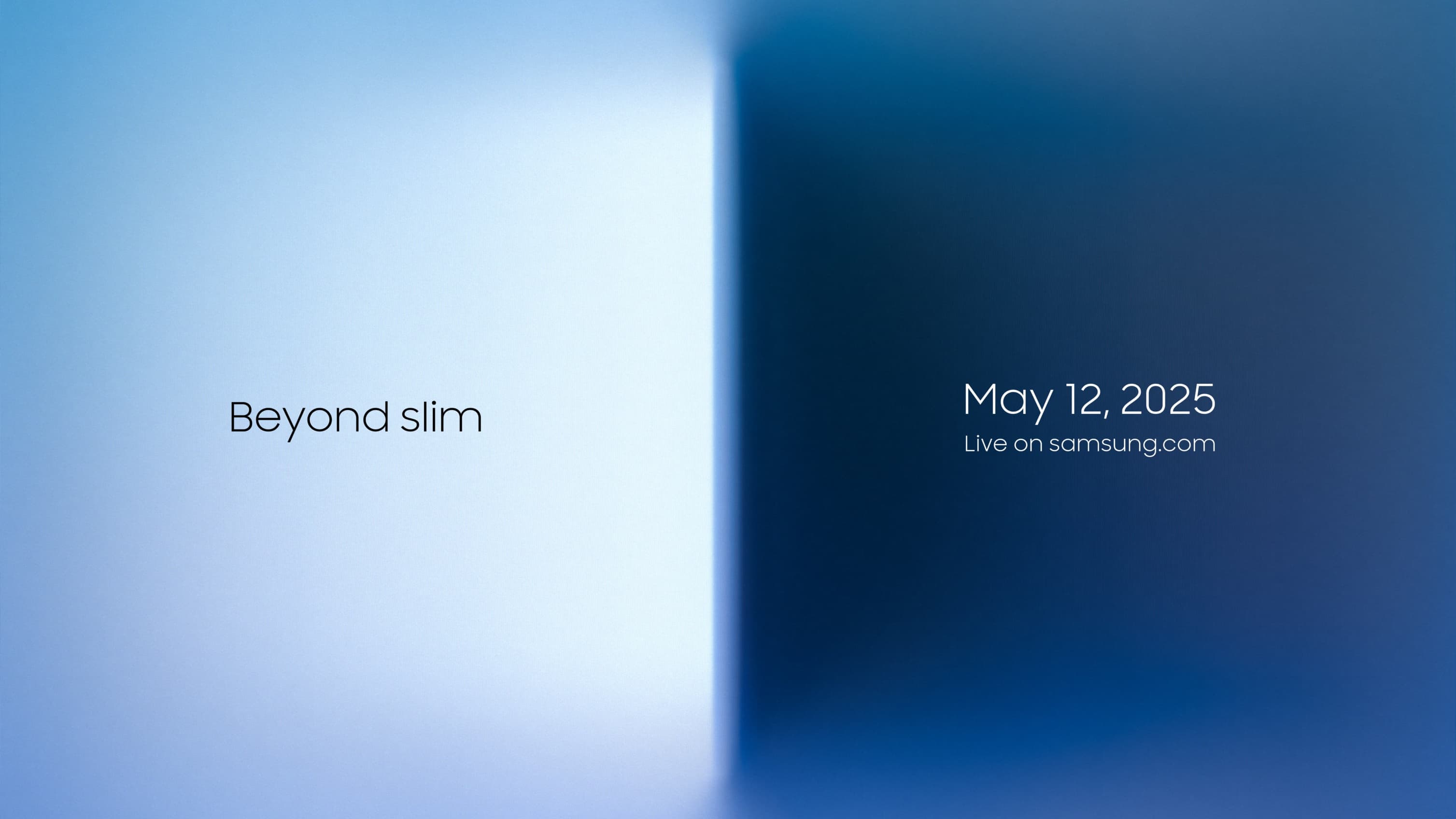 Galaxy S25 Edge: Samsung Marca Evento Virtual para 12 de Maio e Promete Inovação