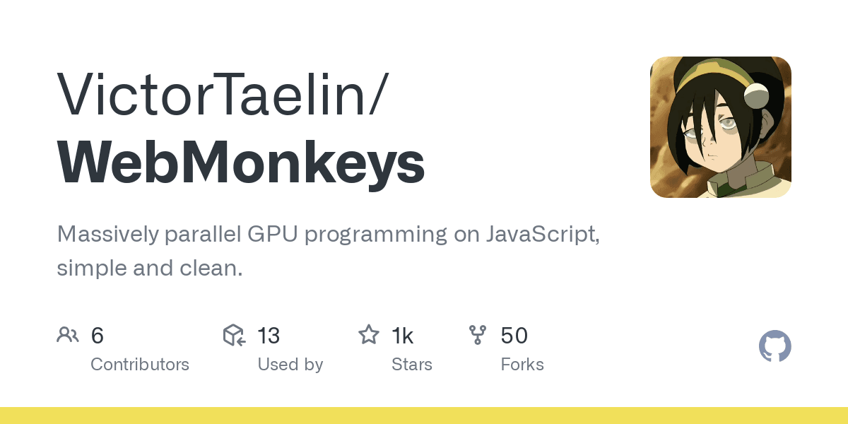 WebMonkeys: GPU e JavaScript de Mãos Dadas para Performance Massivamente Paralela