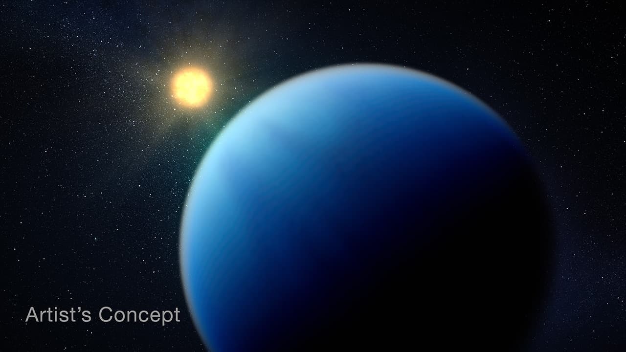Telescópio James Webb Encontra Água na Atmosfera de Exoplaneta Sub-Netuno