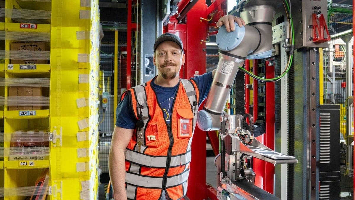 Amazon Inova com Robô Dotado de Tato: O Futuro da Automação em Armazéns