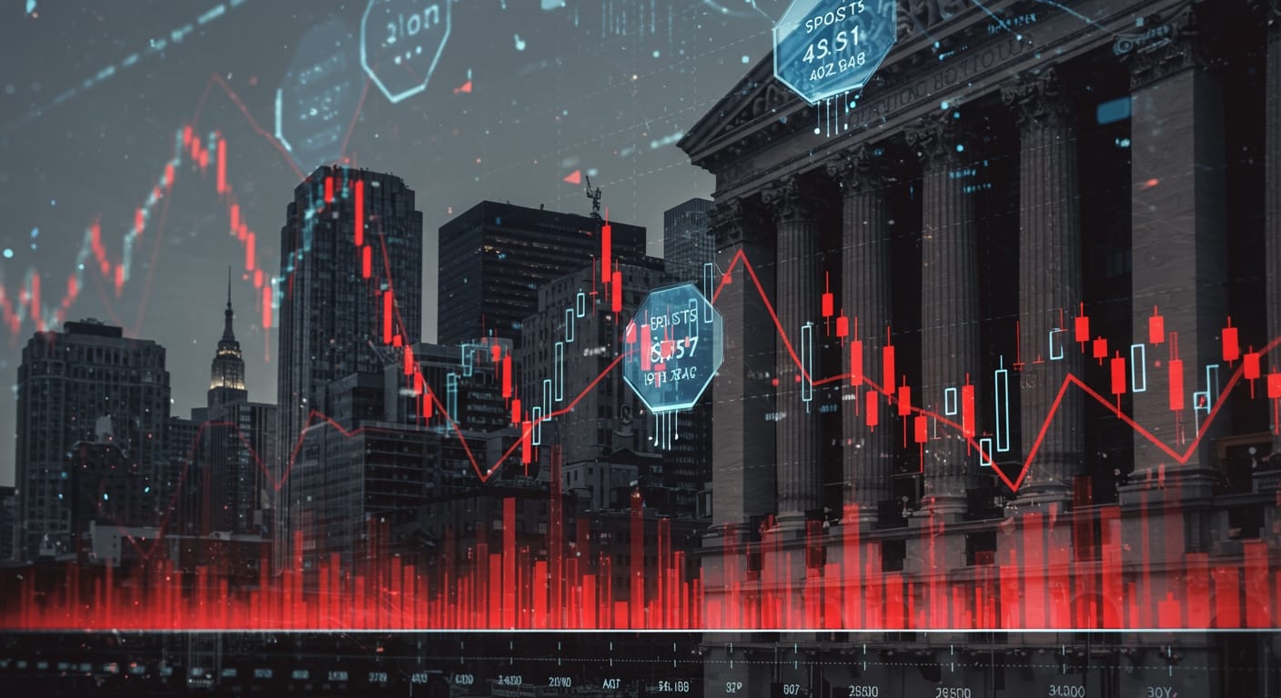 Alerta de Wall Street: 2 Ações de IA com Risco de Queda