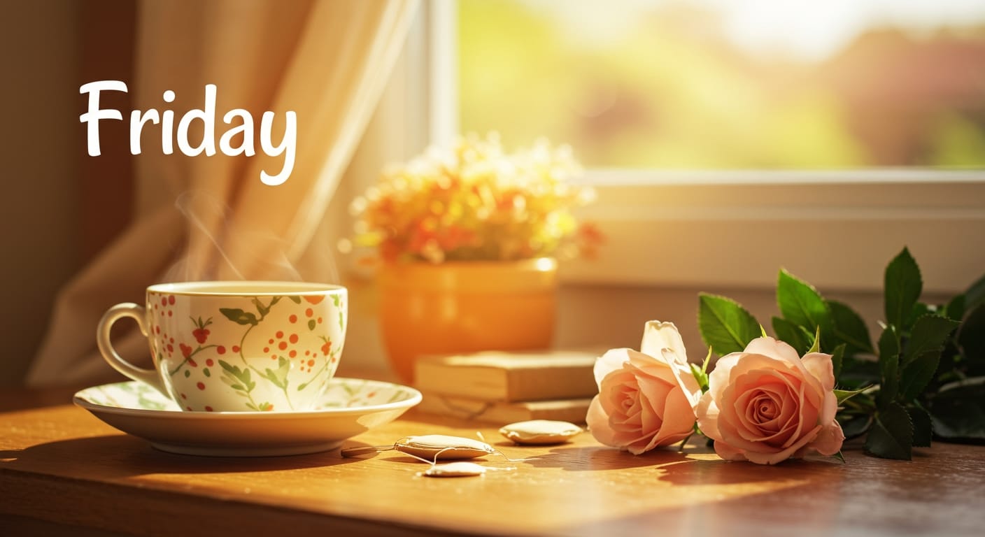 Bom Dia Feliz Sexta-Feira: Inicie o Fim de Semana com Boas Energias