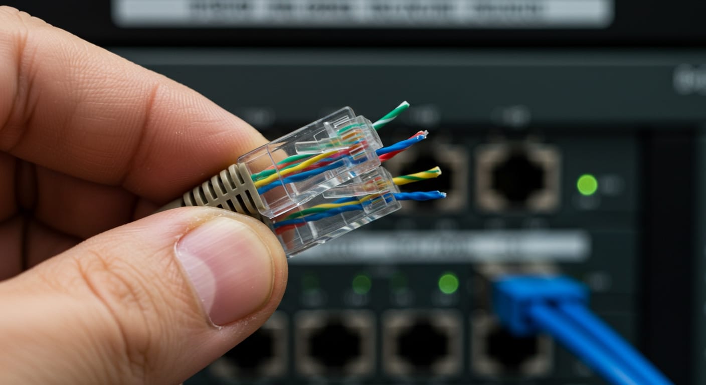 Cabo de Rede: Desvendando a Sequência de Cores (T568A e T568B)