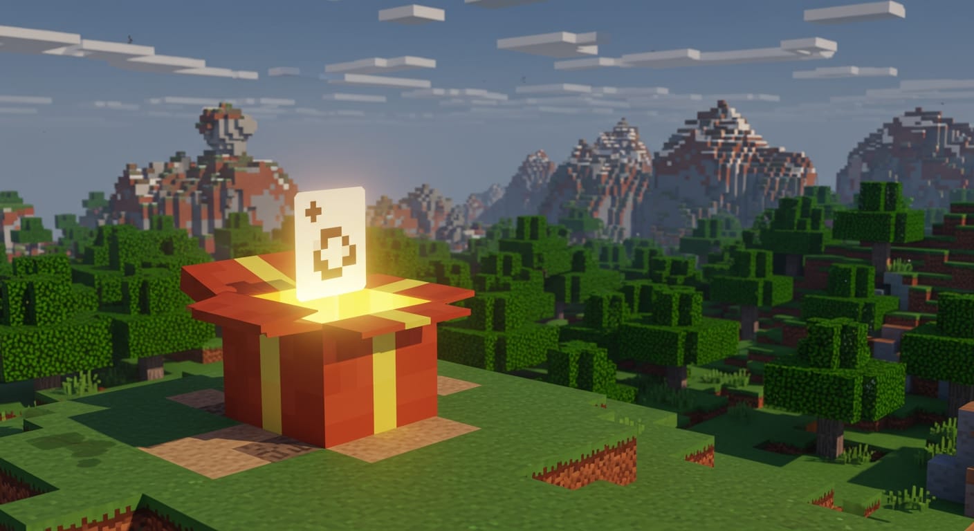 Cartões de Presente Minecraft: A Chave para Novos Mundos!