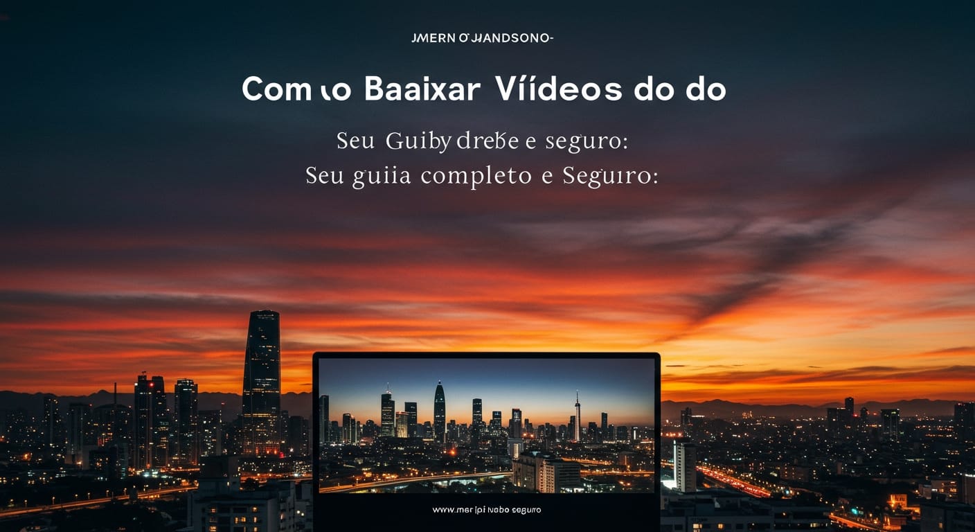 Como Baixar Vídeos do YouTube: Seu Guia Completo e Seguro