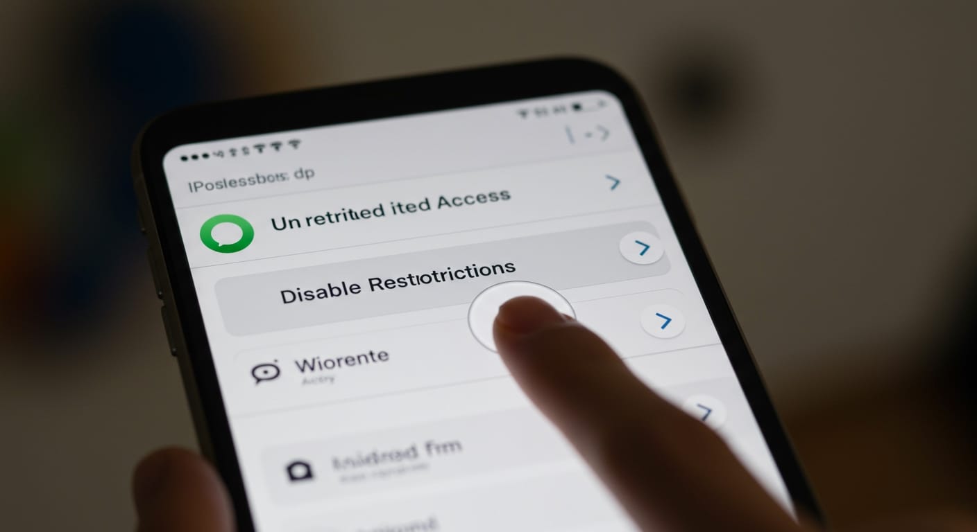 Como Desativar Restrições de Conteúdo no seu iPhone