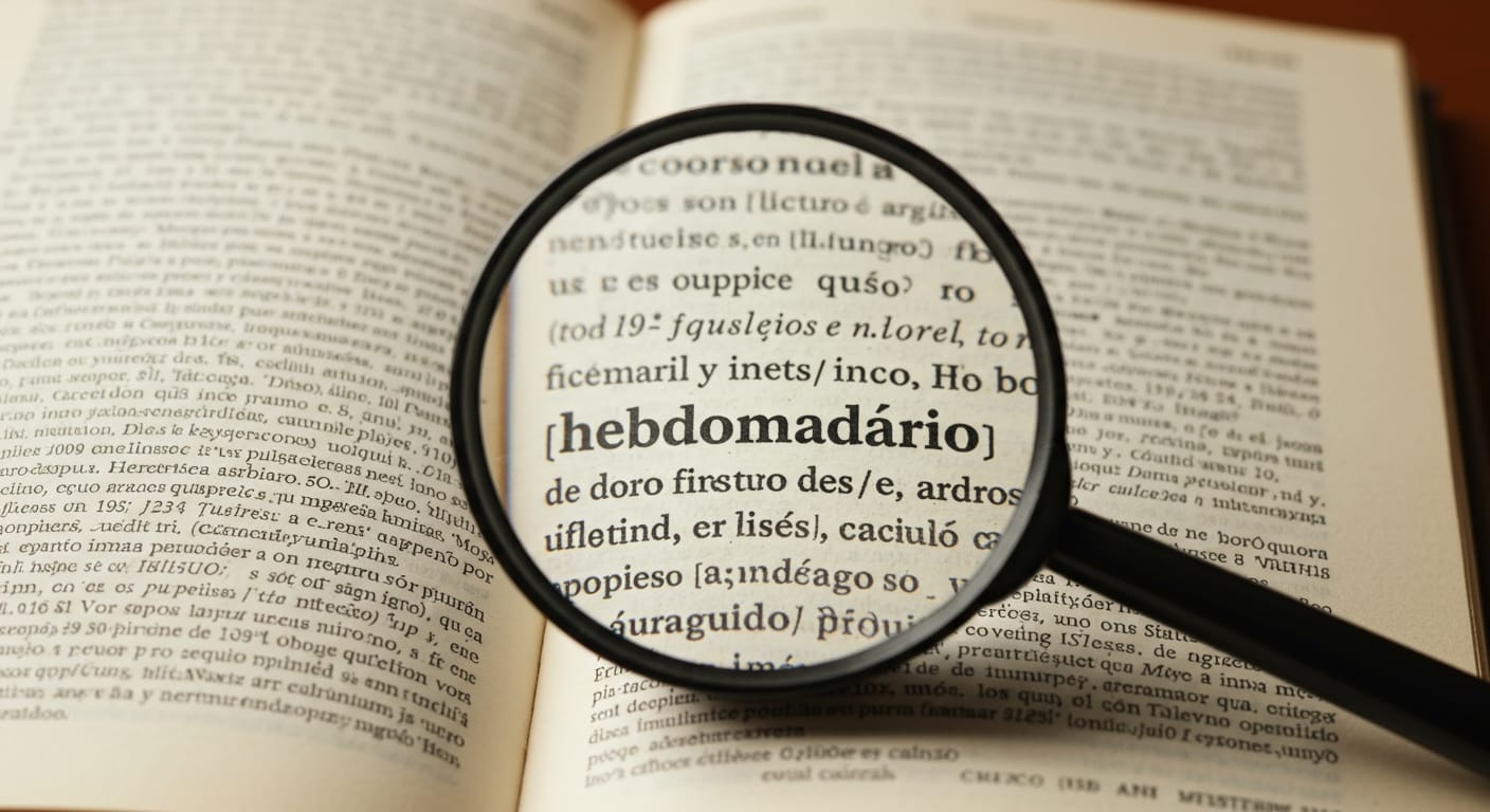 Edomadário ou Hebdomadário? Desvendando o Significado de uma Palavra Rara