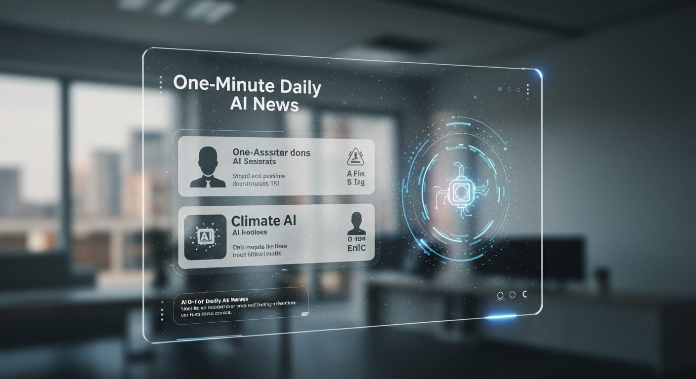 A Era da IA Concisa: Um Olhar Sobre o 'Notícias Diárias de IA – 8/11/2025'