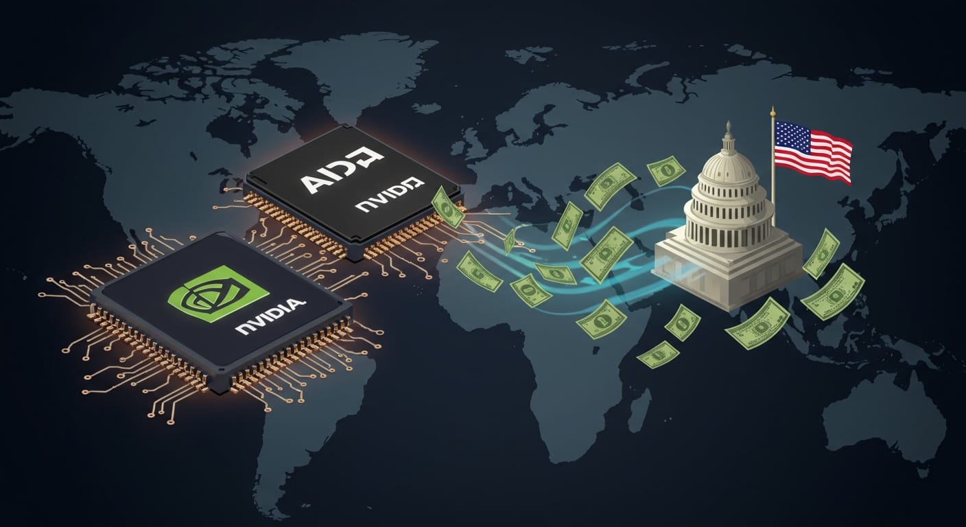 EUA e Chips IA: Receita da Nvidia e AMD Vai para o Governo