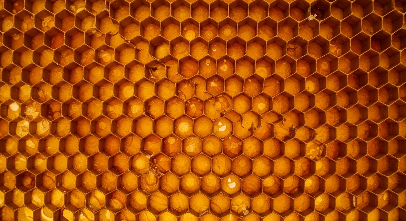 Favo de Mel: A Perfeição Dourada da Natureza