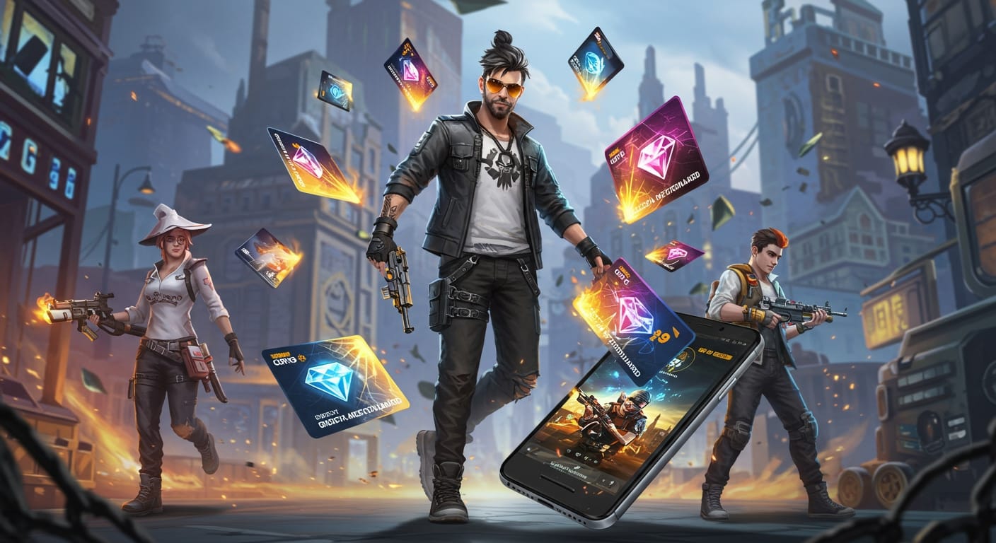 Gift Card Free Fire: Desbloqueie o Poder dos Diamantes!