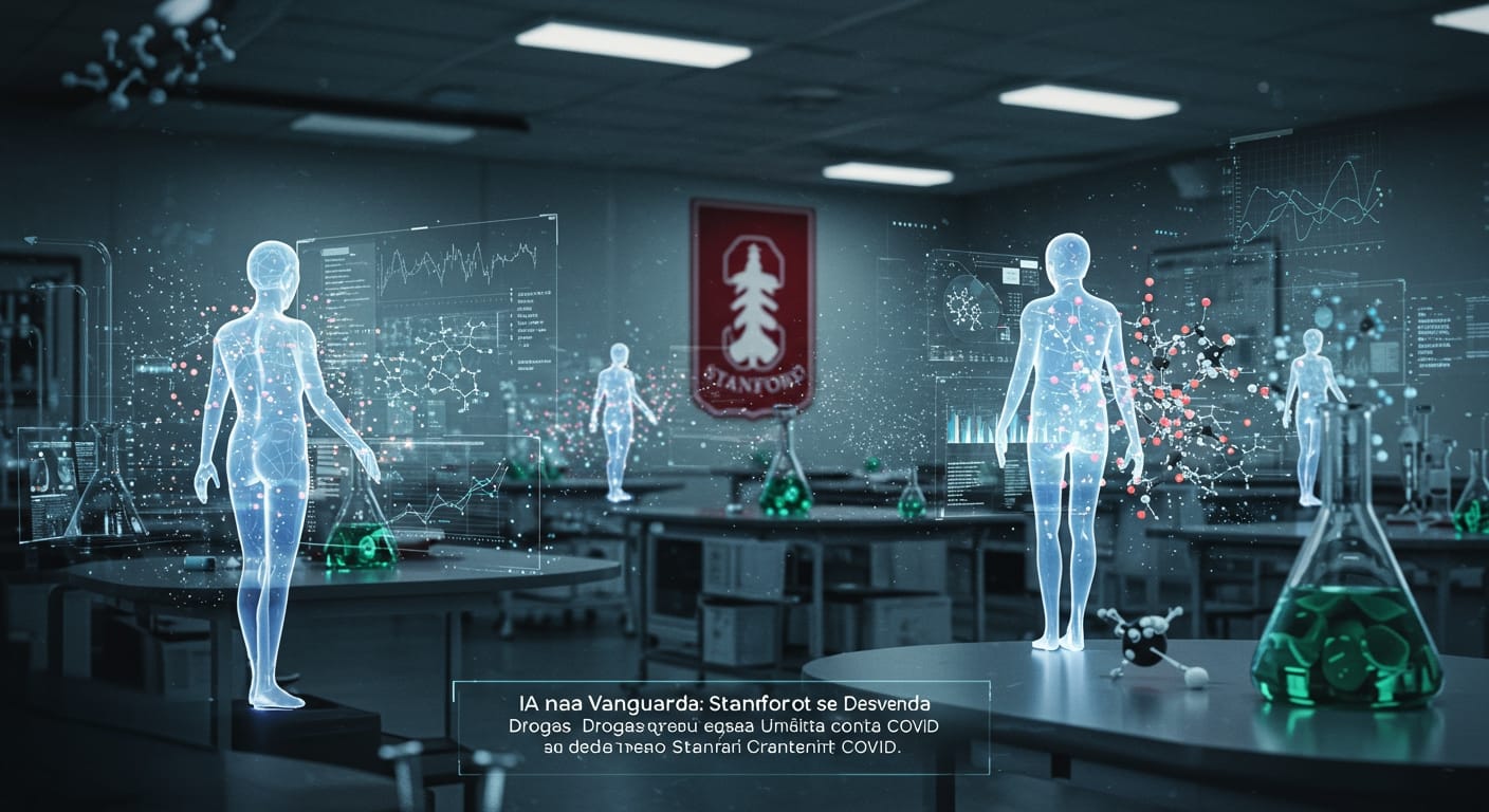 IA na Vanguarda: Stanford Desvenda Drogas Promissoras contra COVID