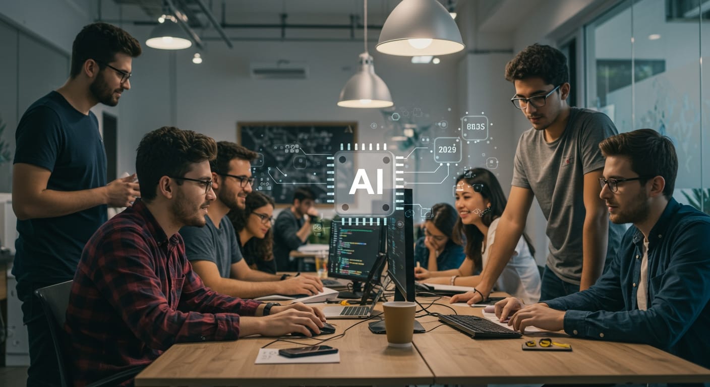 Jovens Lideram a Revolução da IA no Mercado de Trabalho