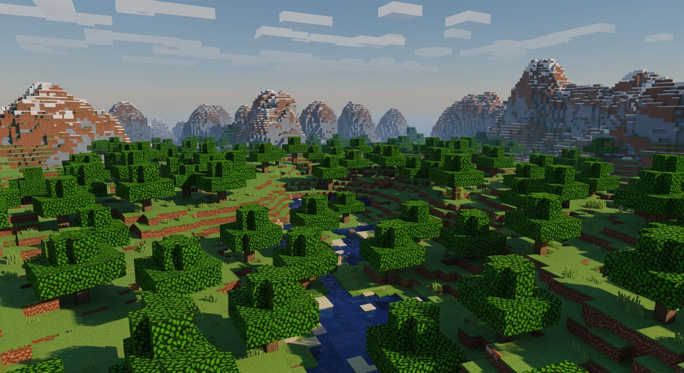 Minecraft Wallpaper Pré-2011: Nostalgia Bloco a Bloco