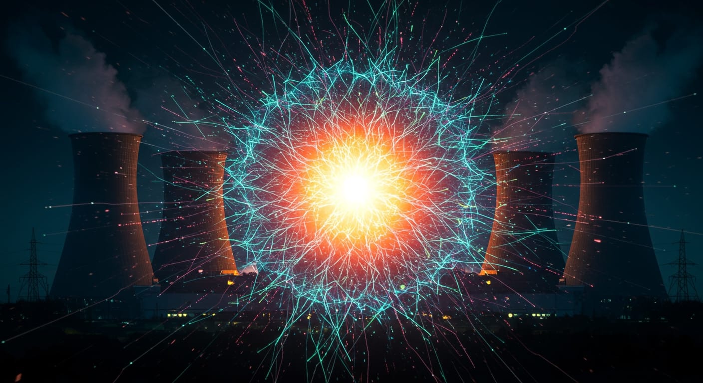 O Apetite Gigante da IA: 50 Usinas Nucleares para seu Futuro?