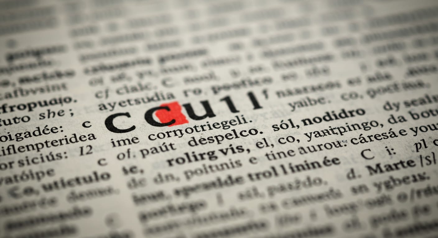 Palavras com 'CU': Desvendando o Mito e a Realidade Linguística