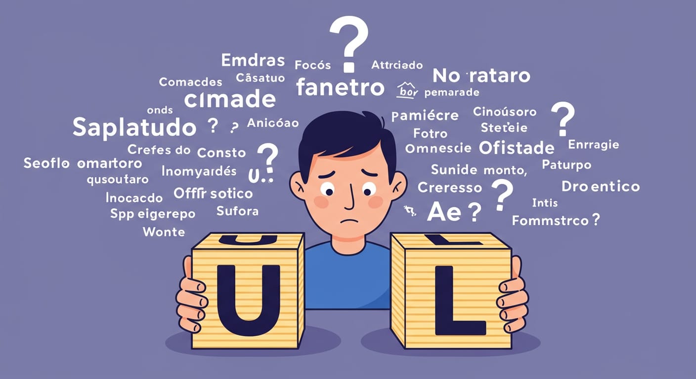 Desvendando o Mistério: Palavras com 'U' ou 'L' no Final?